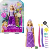 Disney Princess Toys, boneca Rapunzel com cabelo de mudança de cor