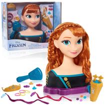 Disney's Frozen 2 Queen Anna Deluxe Styling Head, 18 peças, por Just Play