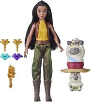 Disney's Raya and The Last Dragon Strength and Style Set Fashion Doll, Hair Twisting Tool, Hair Clips, Toy for 5 Year Old Kids and Up