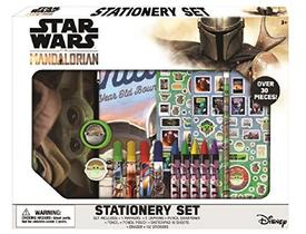 Disney Star Wars Baby Yoda Mandalorian Kids Coloring Set 30 Pc. w/Stickers & Pencil
