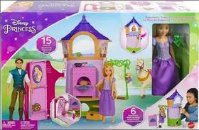 Disney Torre com Boneca Rapunzel - Mattel HLW30