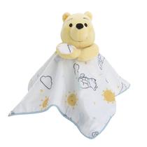 Disney Winnie The Pooh Branco, Amarelo e Aqua Cloud e Sun Lovey Cobertor de Segurança