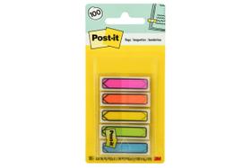 Dispensador Arrow Flags Post-it 100 em cores variadas