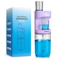 Dispensador automático de enxaguatório bucal ZOFGENOW 575mL com copos magnéticos