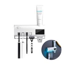 Dispensador Automático de Pasta para 4 Escovas de Dentes Dispensador Automático de Pasta para 4 Escovas de Dentes