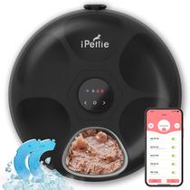 Dispensador Automático de Ração para Gatos iPettie Donuts Frost WiFi - 6 Refeições