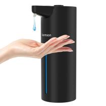 Dispensador automático de sabão Aunmaon Touchless Black Dispensador automático de sabão Aunmaon Touchless Black