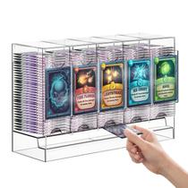 Dispensador Booster Pack Bmrewax de 5 slots com base preta - acrílico