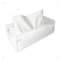 Dispensador Caixa Porta Lenços De Papel Interfolha Acrilico