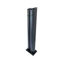Dispensador Copos Descartáveis Cinza 180/200ml - Lixo De Copos Água E Café
