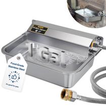 Dispensador de água automático PETHIND 3.8L para cães em aço inoxidável Dispensador de água automático PETHIND 3.8L para cães em aço inoxidável