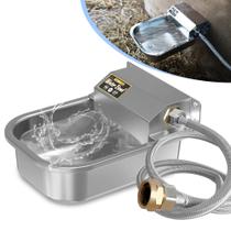 Dispensador de água automático PETIMI 3L para cães em aço inoxidável Dispensador de água automático PETIMI 3L para cães em aço inoxidável