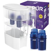 Dispensador de água com filtro PUR XL de 44 xícaras com 2 filtros