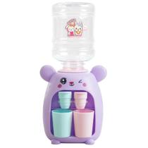 Dispensador de água Toy LUOZZY Kids Mini Water Machine Purple