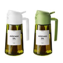 Dispensador de azeite TrendPlain 500 ml com adesivos, 2 unidades