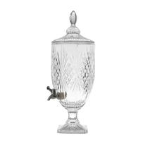 Dispensador de bebida Brandon em cristal ecológico com pé e tampa 4 L 52 cm - Rojemac Dispensador de bebida Brandon em cristal ecológico com pé e tampa 4 L 52 cm - Rojemac