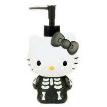 Dispensador de bomba de resina de sabonete/loção/desinfetante para mãos Hello Kitty Glow in The Dark Skeleton, 14,11 onças (produto oficialmente licenciado) da Franco Collectibles
