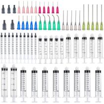 Dispensador de cola, pacote com 30, 1 mL, 3 mL, 5 mL, 10 mL, 20 mL CIETER com acessórios