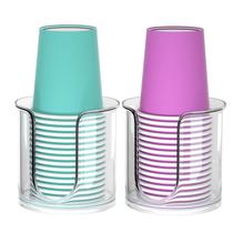 Dispensador de copos de banheiro HOUSEWIFE CABINETS 90mL para copos Dixie