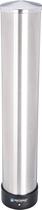 Dispensador de copos San Jamar Pull-Type 350-710 ml de plástico prateado Dispensador de copos San Jamar Pull-Type 350-710 ml de plástico prateado