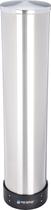 Dispensador de copos San Jamar Pull-Type 946-1360 ml de plástico prateado Dispensador de copos San Jamar Pull-Type 946-1360 ml de plástico prateado