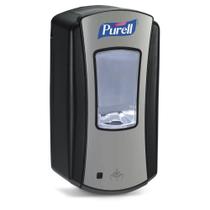 Dispensador de desinfetante para mãos Purell LTX-12 1200 mL cromado/preto