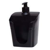 Dispensador de Detergente Basic 610ml Preto LP House