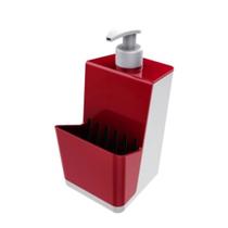 Dispensador de detergente Branco/Vermelho Polipropileno - Crippa - 403003-005