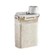 Dispensador De Detergente Para Roupa Reutilizável 1,8L 2,5L 3L Recipiente De Armazenamento Selado