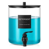 Dispensador de detergente para roupa TIPGO 3,5 L de vidro com torneira