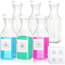 Dispensador de detergente para roupa VZZNN, pacote com 6, 1,57 L com 20 etiquetas