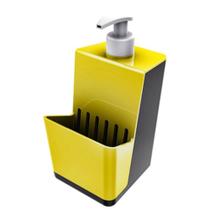 Dispensador de detergente Smart T Chumbo/Amarelo Polipropileno - Crippa - 403036-007