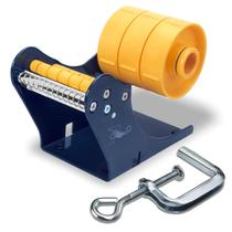 Dispensador de Etiquetas EXCELL LD-333 com núcleo de 3" em metal com grampo Dispensador de Etiquetas EXCELL LD-333 com núcleo de 3" em metal com grampo