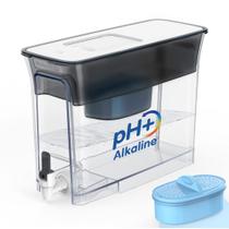 Dispensador de filtro de água Waterdrop Slim Alkaline 8,3 L preto Dispensador de filtro de água Waterdrop Slim Alkaline 8,3 L preto