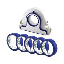 Dispensador De Fita Adesiva De Precisão Com Trava De Borda Para Aplicação De Fita De Mascaramento Em