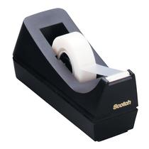 Dispensador de fita adesiva Scotch Desktop preto 6,4x6,4x16,3cm Dispensador de fita adesiva Scotch Desktop preto 6,4x6,4x16,3cm