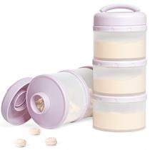 Dispensador de Fórmula Termichy 2 Unidades Portátil 60g Roxo