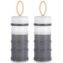 Dispensador de fórmulas Acmor, pacote com 2 unidades, sem BPA Dispensador de fórmulas Acmor, pacote com 2 unidades, sem BPA
