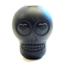 Dispensador de guloseimas para cães e refrigerante de brinquedo para mastigar Pup MuttSkickButt Skull