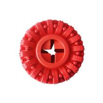 Dispensador de guloseimas para pneus Dog Chew Toy TPR Red 14 cm para cães Dispensador de guloseimas para pneus Dog Chew Toy TPR Red 14 cm para cães