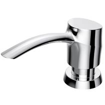 Dispensador de Jabón SAMODRA para Fregadero de Cocina Cromado 325 mL ABS Dispensador de Jabón SAMODRA para Fregadero de Cocina Cromado 325 mL ABS