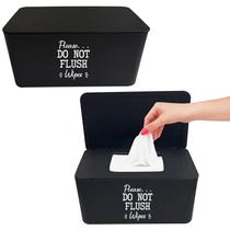 Dispensador de lenços umedecidos Moorfowl, pacote com 2 unidades para banheiro