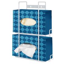 Dispensador de luvas Stock Your Home Suporte de parede duplo de metal branco