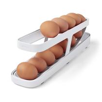 Dispensador de ovos YouCopia RollDown para armazenamento em geladeira Dispensador de ovos YouCopia RollDown para armazenamento em geladeira