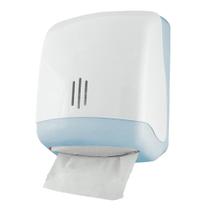 Dispensador de papel jackwal branco e azul