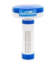 Dispensador de produtos químicos AquaAce Floating Spa Hot Tub, comprimidos de bromo/cloro de 2,5 cm