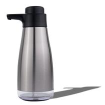 Dispensador de sabão AIKE em aço inoxidável 450ml para prato e mão