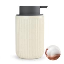 Dispensador de sabão em espuma para mãos ABBI NIMO Ceramic Beige 350mL Dispensador de sabão em espuma para mãos ABBI NIMO Ceramic Beige 350mL