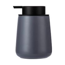 Dispensador de sabão Enra Grey Ceramic 360ml para banheiro e cozinha