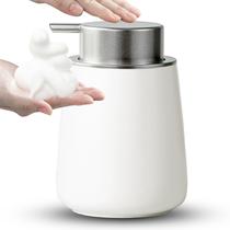 Dispensador de sabão espumante AZMOYAC Ceramic 350mL branco Dispensador de sabão espumante AZMOYAC Ceramic 350mL branco